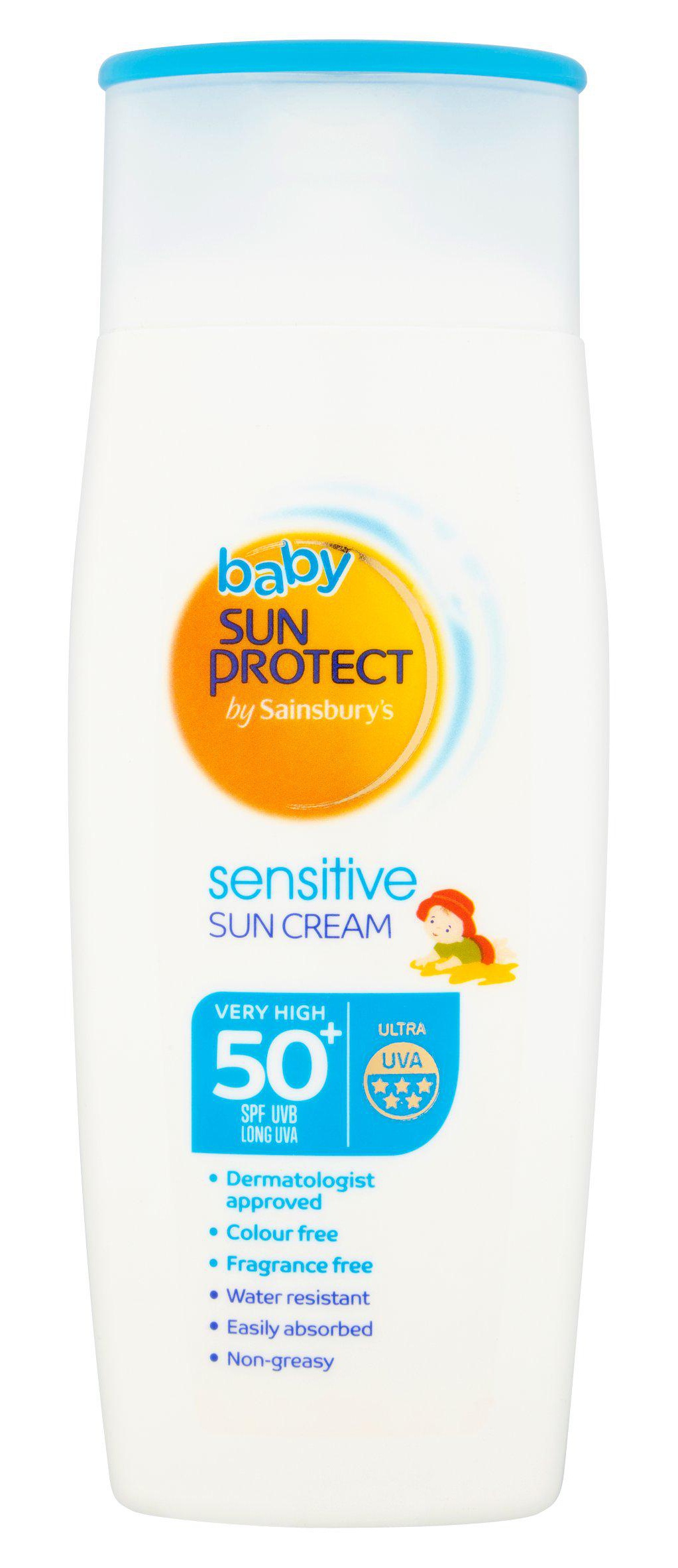 Sainsbury's Baby Sun Protect Lotion, Sensitive Spf50+ 5 Stars Uva