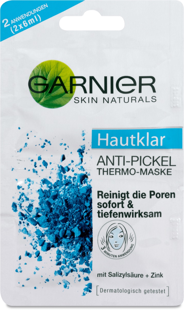 Garnier Maske Hautklar Anti-pickel Thermo