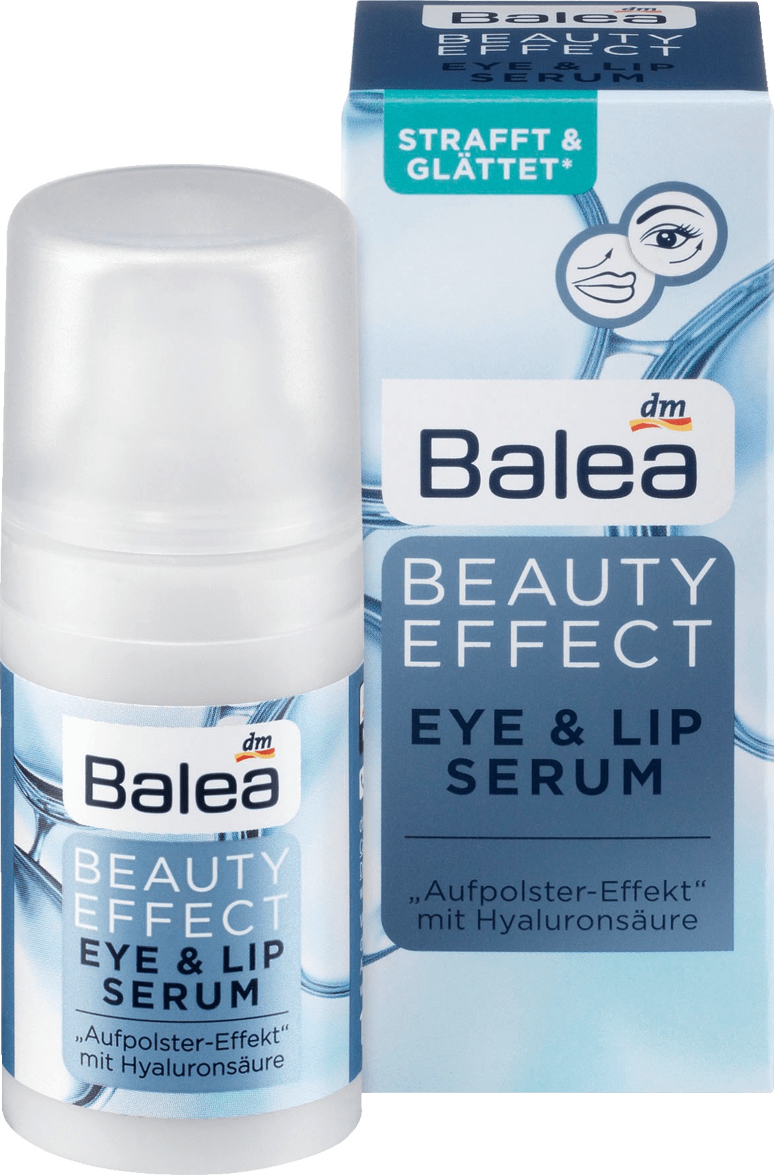 Balea Beauty Effect Eye & Lip Serum