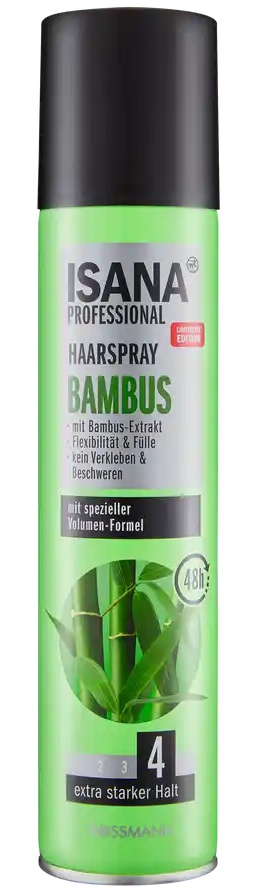 Isana Professional Haarspray Bambus