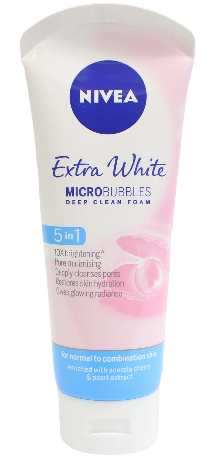 Nivea Extra White Microbubbles Deep Clean Foam