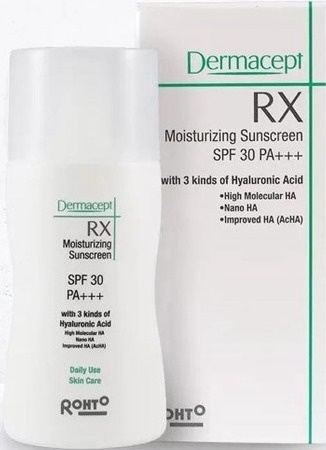 Rohto Dermacept Rx Moisturizing Sunscreen SPF 30 PA+++