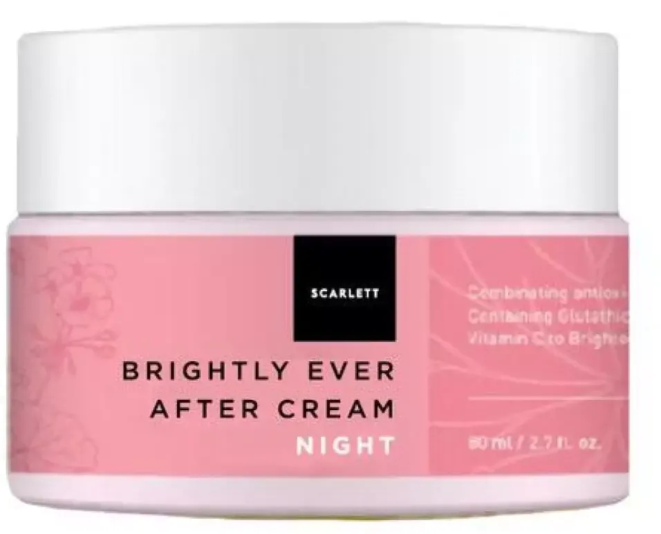 Scarlett Whitening Brightly Ever After Night Cream