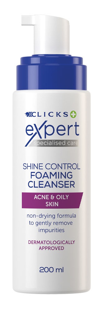 Clicks Expert Shine Control Foaming Cleanser