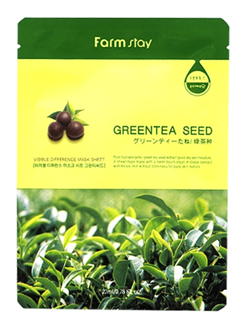 FarmStay Green Tea Seed Visible Mask