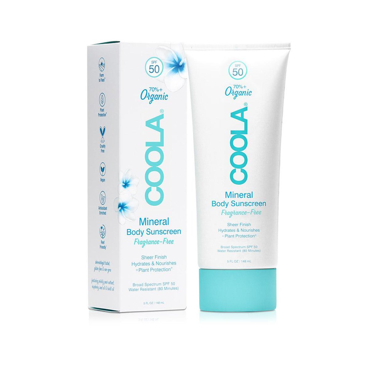 Coola Mineral Body Sunscreen Lotion Spf 50 - Fragrance-Free