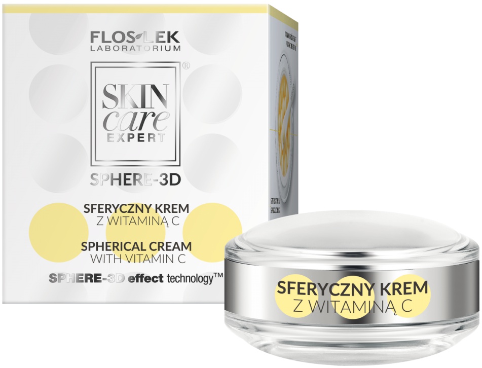 Floslek Skin Care Expert Sphere-3D Spherical Cream With Vitamin C