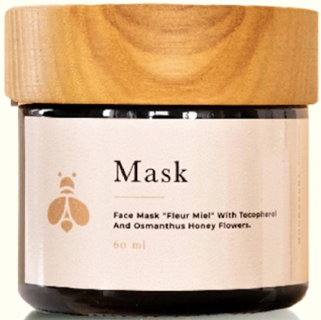 Moon Rune Face Mask "Fleur Miel"  With Tocopherol And Osmanthus Honey Flowers