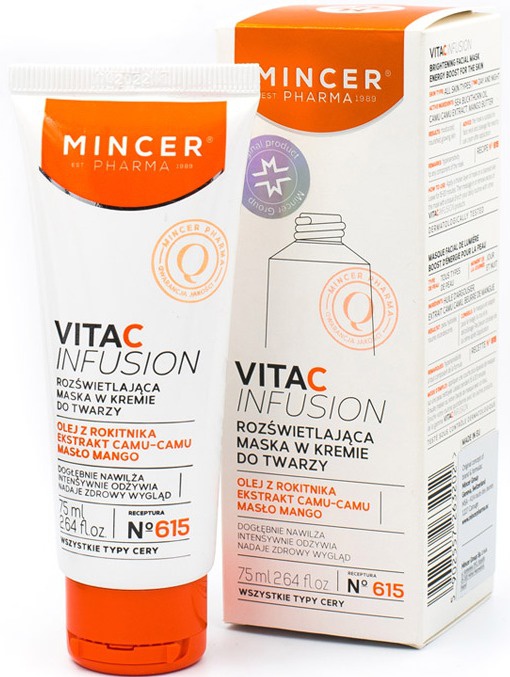 MINCER Pharma Vita C Infusion Brightening Cream Mask