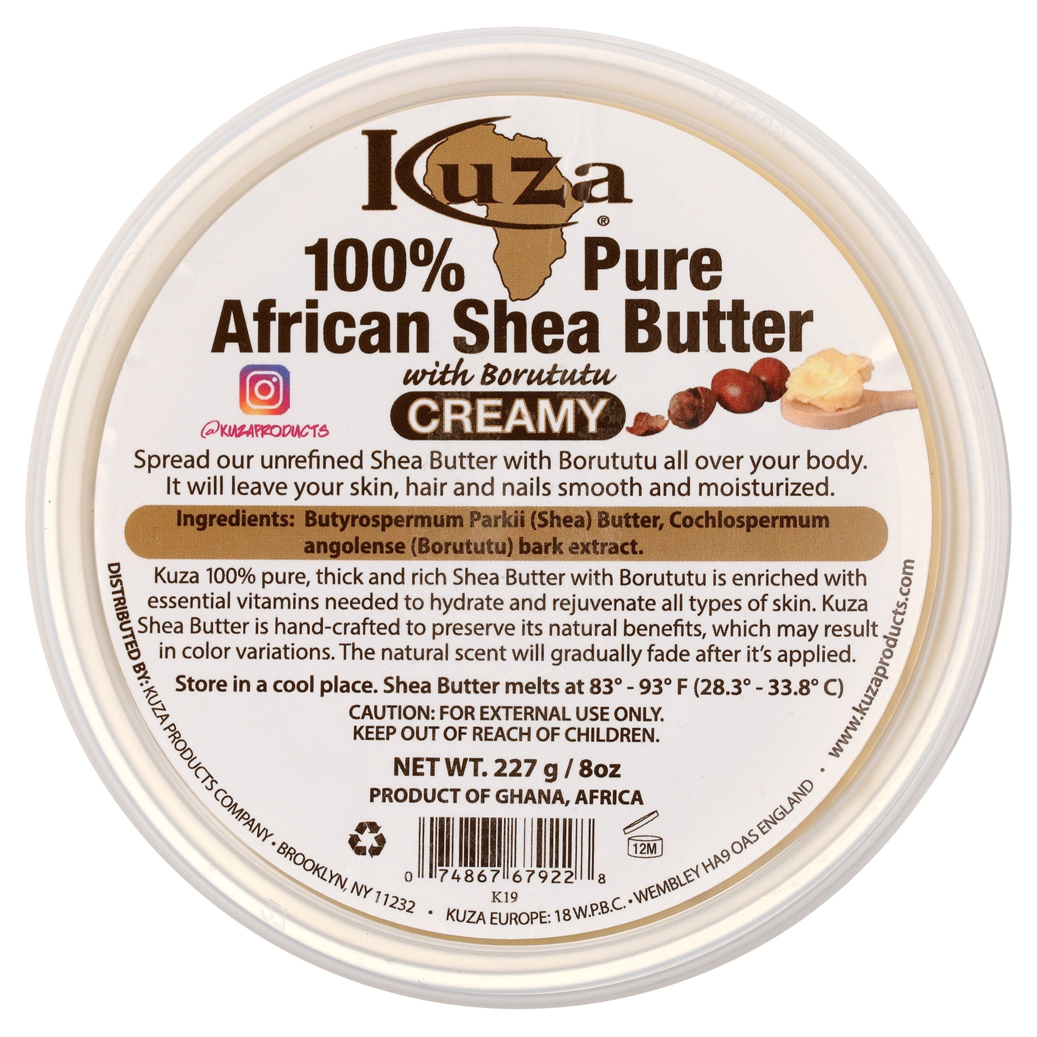 Hollywood Beauty Pure African Shea Butter