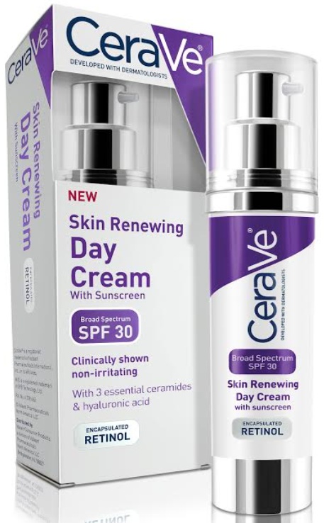 CeraVe Skin Renewing Day Cream With Broad Spectrum Spf 30 Sunscreen