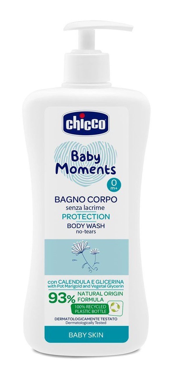 Chicco Baby Moments Body Wash Protection