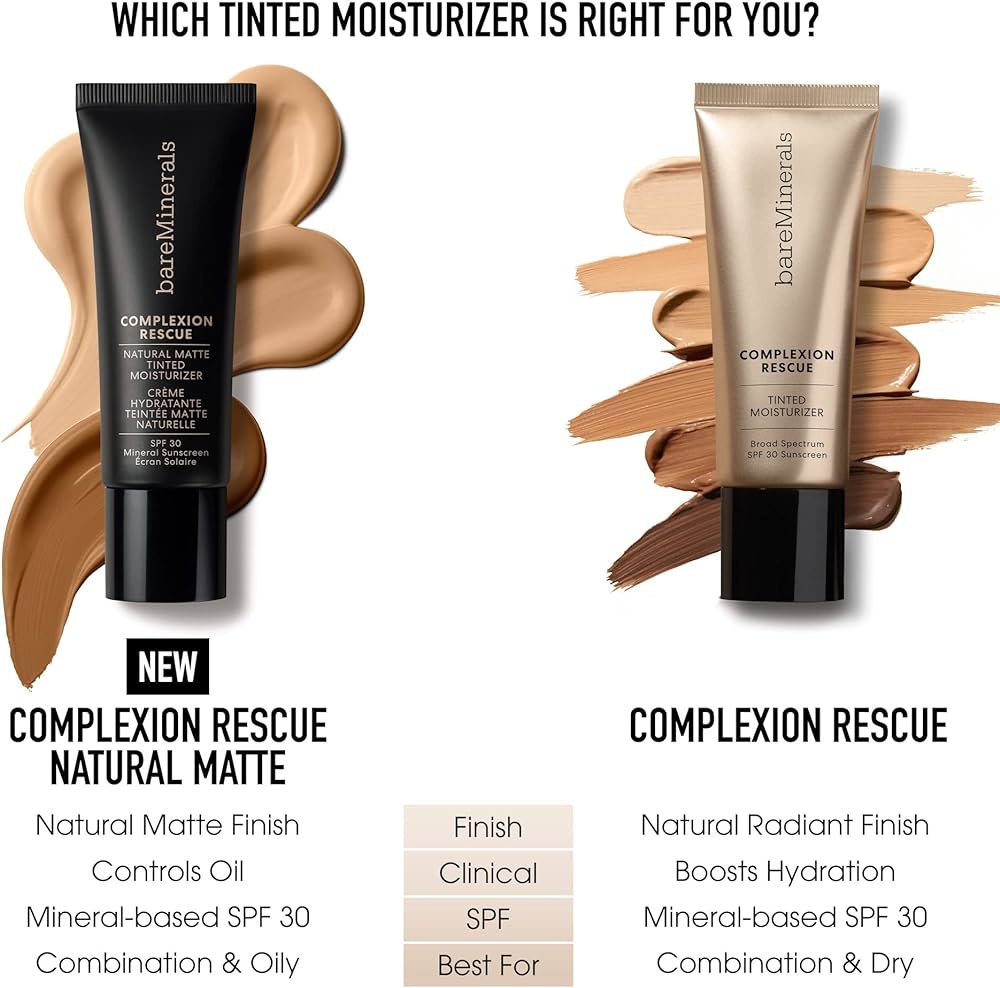 bareMinerals Complexion Rescue Natural Matte Tinted Moisturizer SPF 30