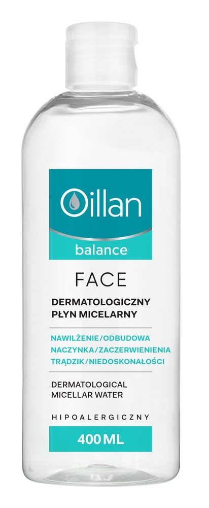OILLAN Balance Dermatologiczny Płyn Micelarny Do Twarzy