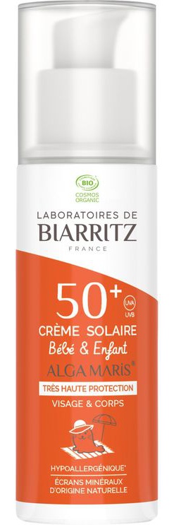 Laboratoires de Biarritz Crème Solaire Bébé & Enfant SPF50+