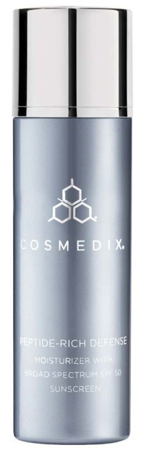 Cosmedix Peptide-Rich Defense Moisturizer With Broad Spectrum Spf 50 Sunscreen