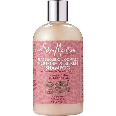 SheaMoisture Peace Rose Oil Complex Nourish & Silken Shampoo