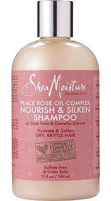 SheaMoisture Peace Rose Oil Complex Nourish & Silken Shampoo