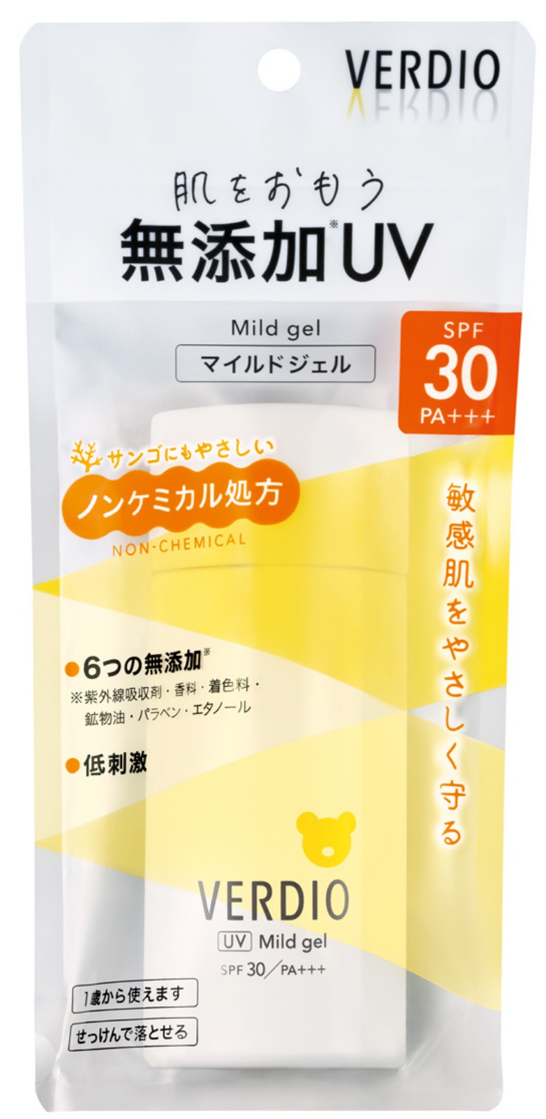 OMI Menturm Verdio UV Mild Gel Sunscreen SPF30 Physical Sunscreen For Kids And Sensitive Skin