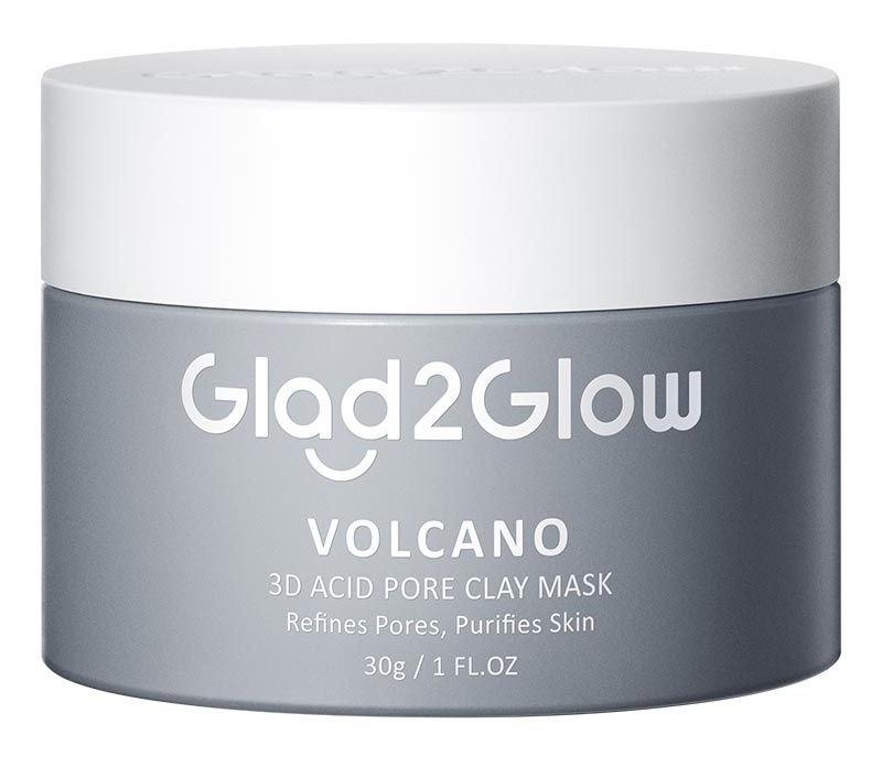 Glad2Glow Volcano 3d Acid Pore Clay Mask ingredients (Explained)