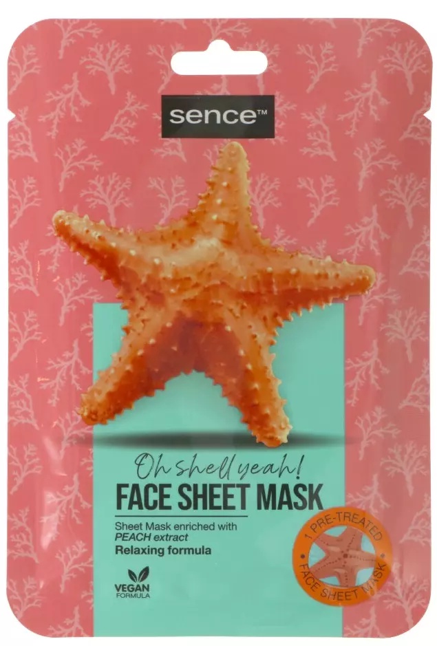Sence Beauty Oh Shell Yeah! Face Sheet Mask