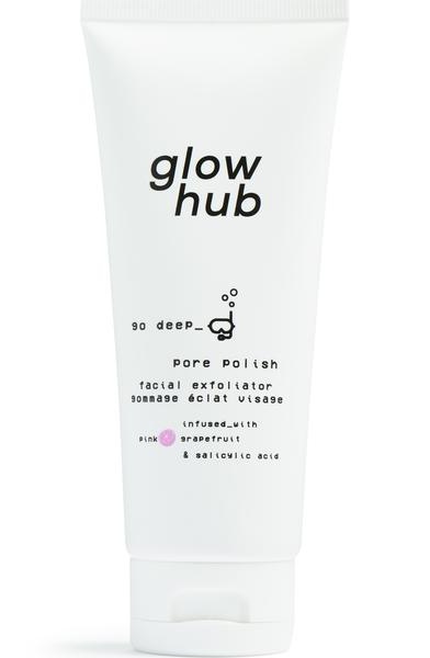 Glow Hub Pore Polish Facial Exfoliator