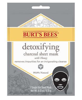 Burt's Bees Detoxifying Charcoal Sheet Mask