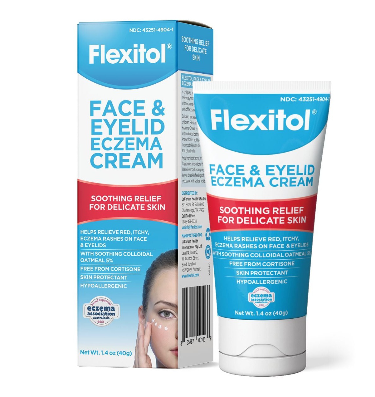 Flexitol Face & Eyelid Eczema Cream