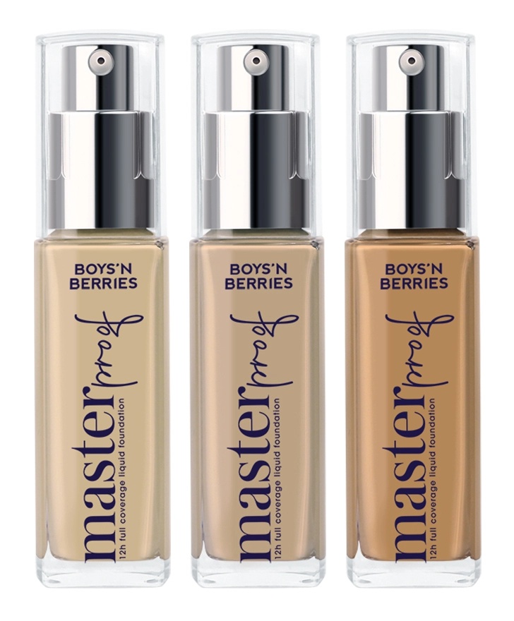 Boys'n berries Masterproof 12h Liquid Foundation