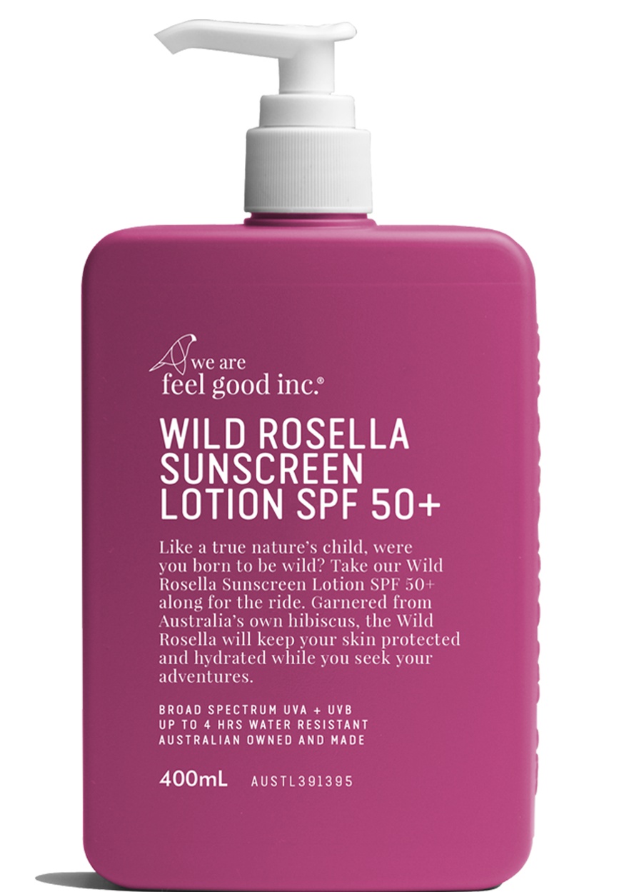 We are Feel good Inc Wild Rosella Sunscreen SPF50+