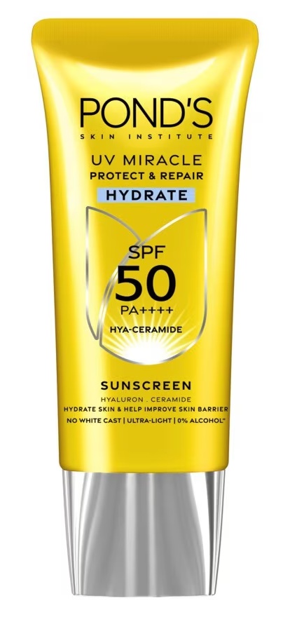 Pond's Ponds UV Miracle Hydrate Sunscreen SPF 50 Pa++++