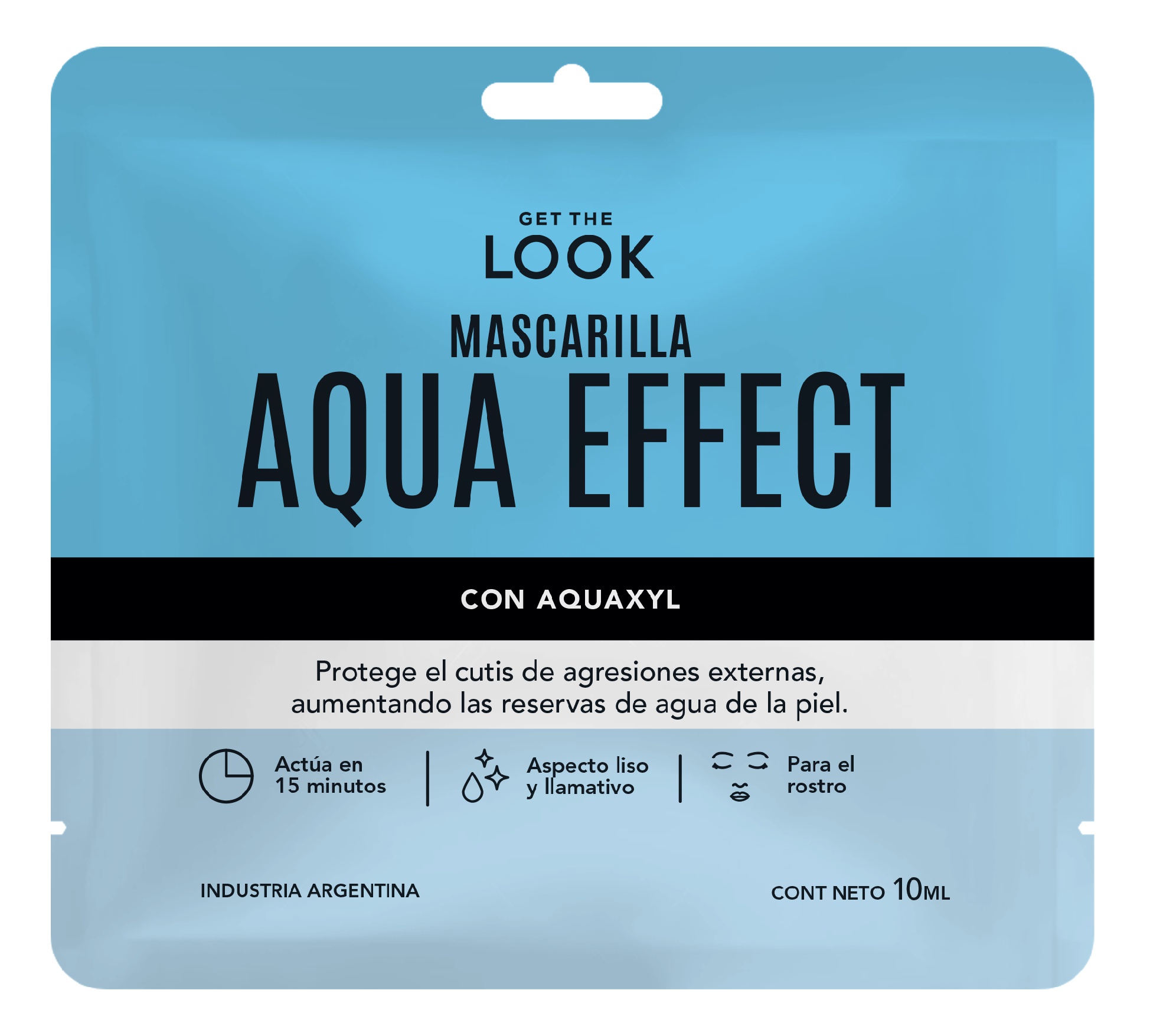 Get the look Mascarilla Aqua Effect
