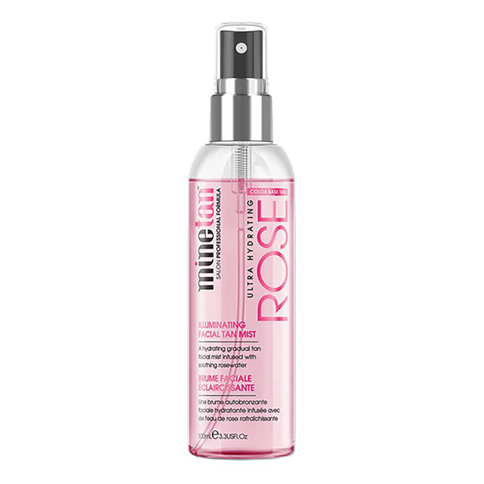 MineTan Illuminating Rose Water Tan Mist