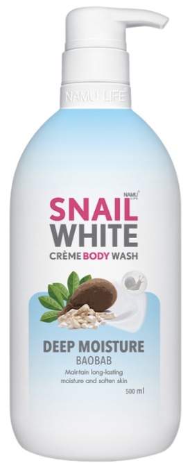 SNAILWHITE Body Wash Crème Deep Moisture