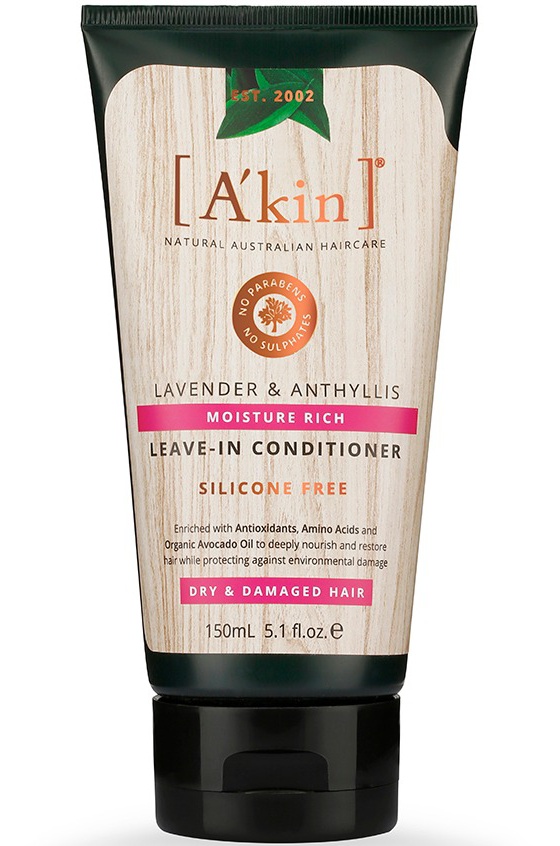 A'KIN Moisture Rich Lavender & Anthyllis Leave-in Conditioner