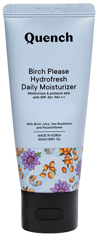 Quench botanics Birch Please Intense Hydrofresh Daily Moisturizer (with SPF 40+ Pa+++)