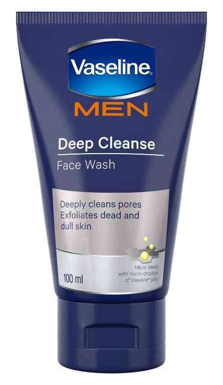 Vaseline MEN Exfoliating Deep Cleanse Face Wash