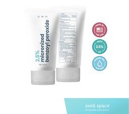 Seek Space Micronized Benzoyl Peroxide 2.5%