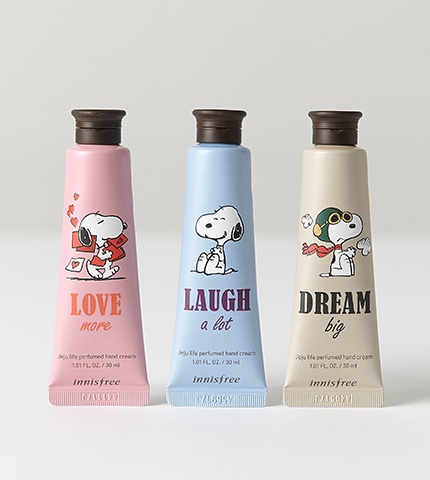 innisfree Snoopy Jeju Life Perfumed Hand Cream