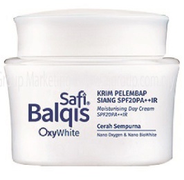 Safi Balqis Oxywhite Moisturizing Day Cream SPF 20 Pa++