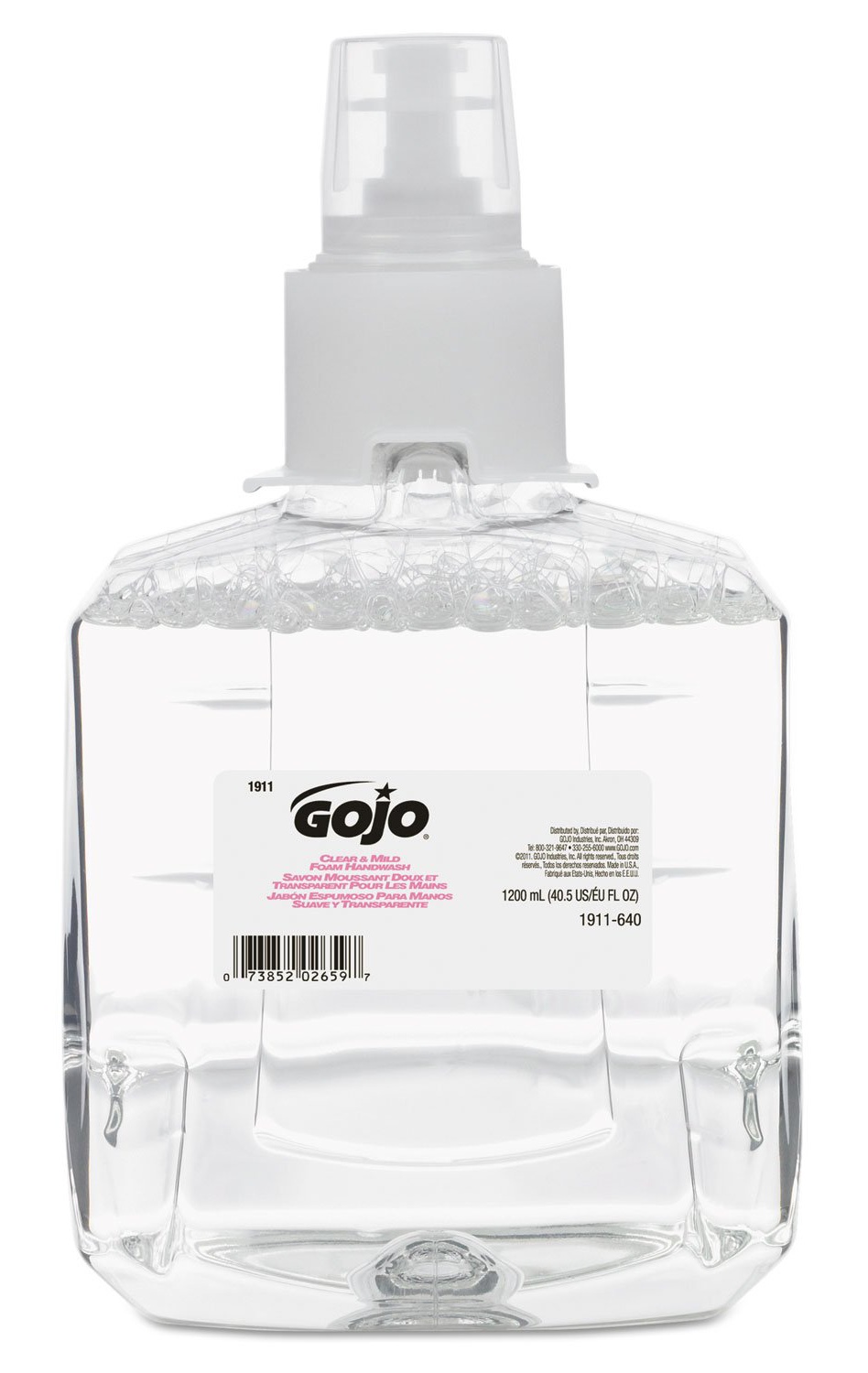 Gojo Clear And Mild Foam Hand Wash