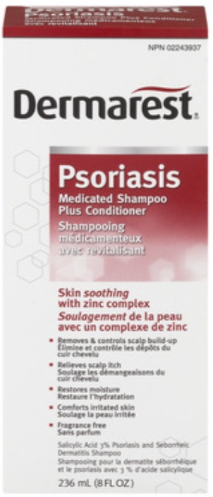 Dermarest Psoriasis Medicated Shampoo Plus Conditioner