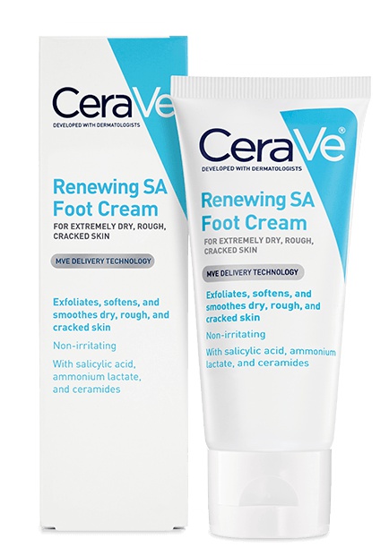 CeraVe SA Renewing Foot Cream