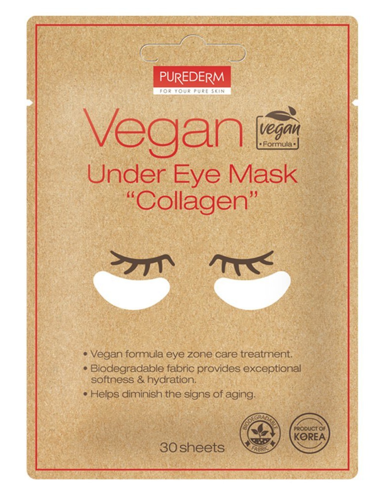 PUREDERM Vegan Under Eye Mask Collagen