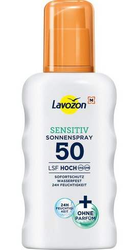 Lavozon Sensitiv Sonnenspray LSF 50