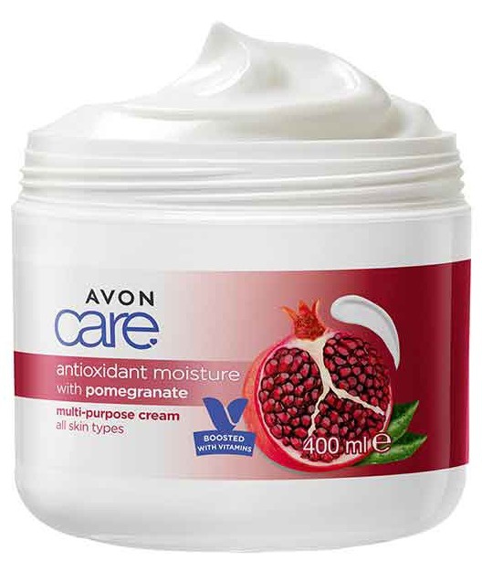 Avon Care Pomegranate creme hidratante para mãos e unhas com vitamina E