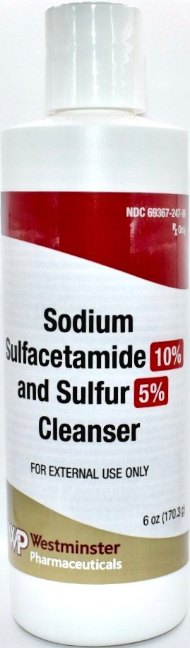 Westminster Pharmaceuticals Sodium Sulfacetamide 10% And Sulfur 5% Cleanser