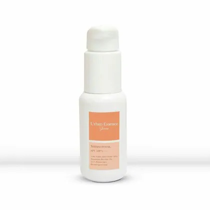 Urban Essence All Physical Sunscreen | SPF 50 Pa+++ | Broad Spectrum | 10% Non-nano Zinc Oxide | 3% Titanium Dioxide