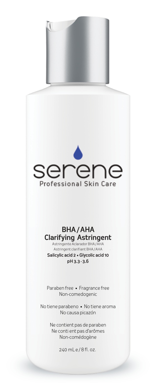 Serene Skincare Solutions BHA/AHA Clarifying Astringent