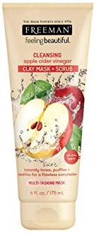 Freeman beauty Cleansing Apple Cider Vinegar Clay Mask + Scrub